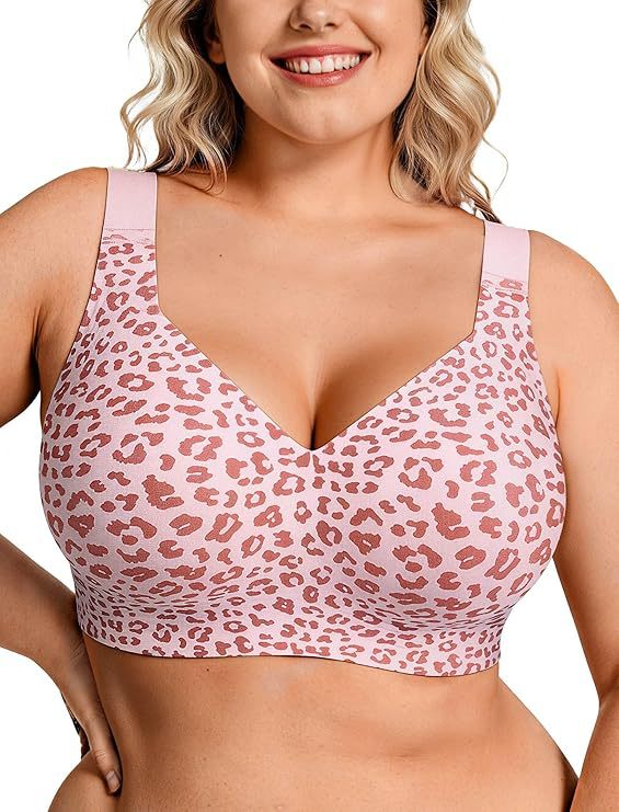 Plunge Bra Push Up - Sutiã Jelly Sem Fio Plus Size
