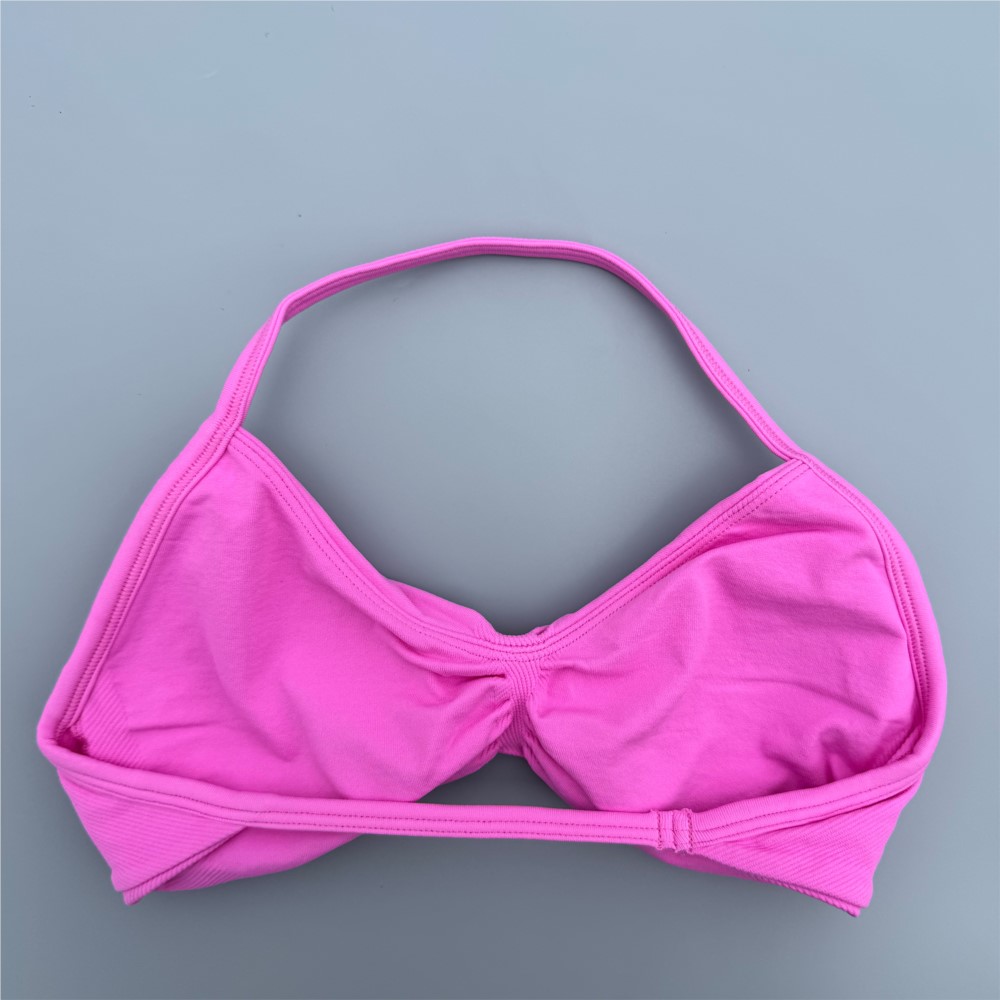 Top de Ginástica Feminino com  - Plunge Bra Push Up avaliação e preço