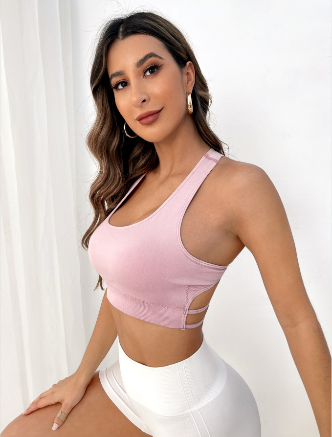 Sutiã esportivo respirável fit - Plunge Bra Push Up avaliação e preço