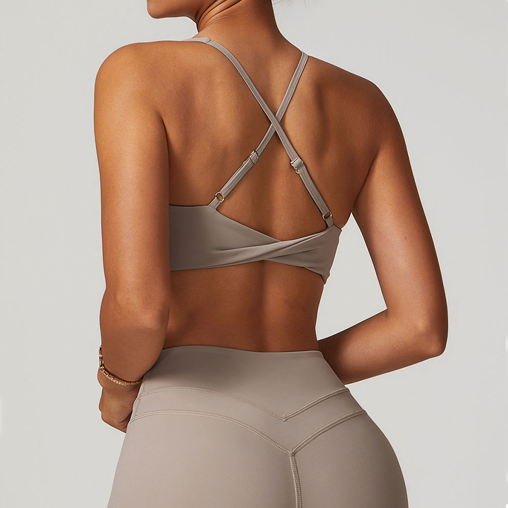 JUREN-sutiã esportivo para mul - Plunge Bra Push Up avaliação e preço